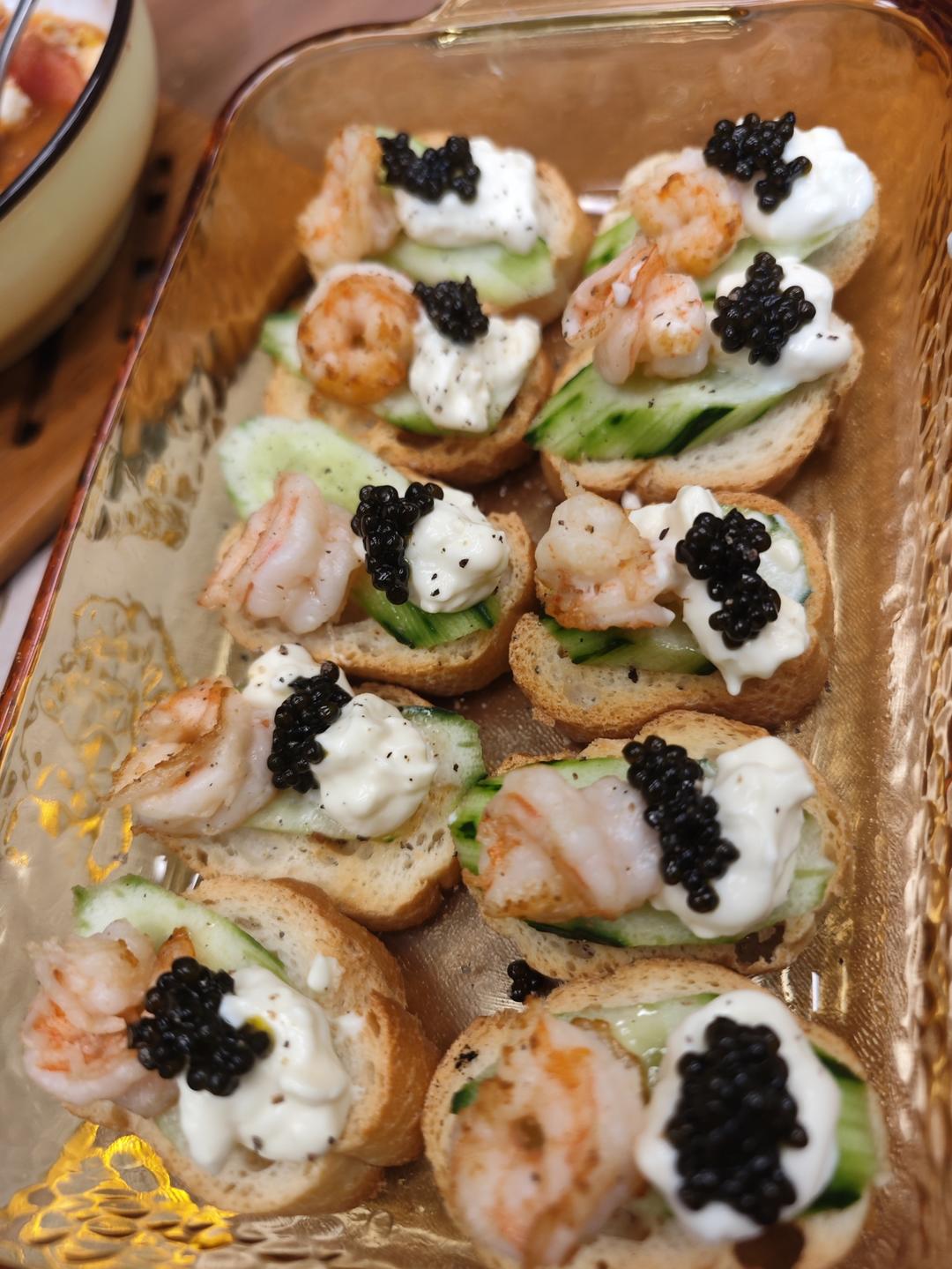 鱼子酱-家庭版鱼子酱美食