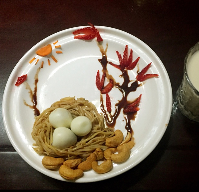 葱油面趣味童趣餐