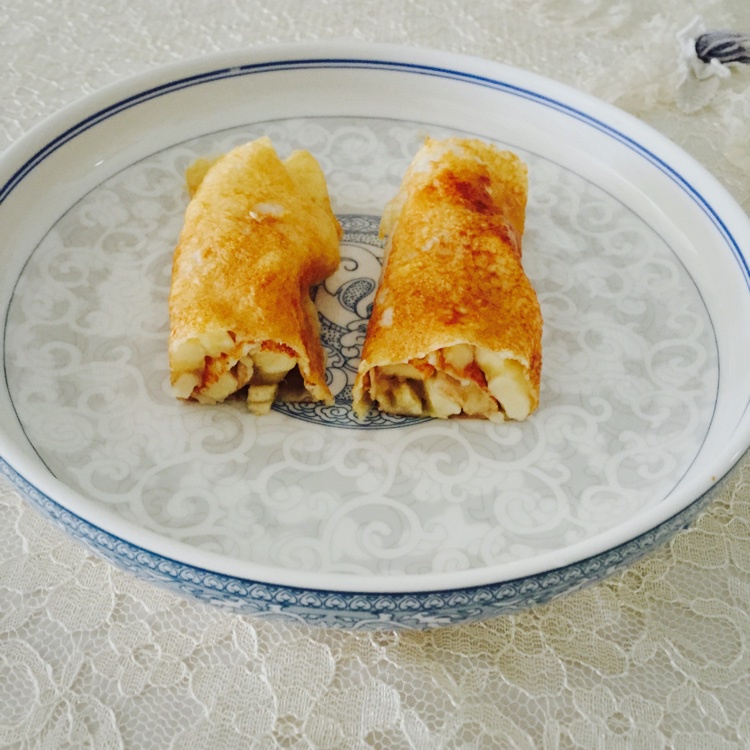 豆渣鸡蛋饼