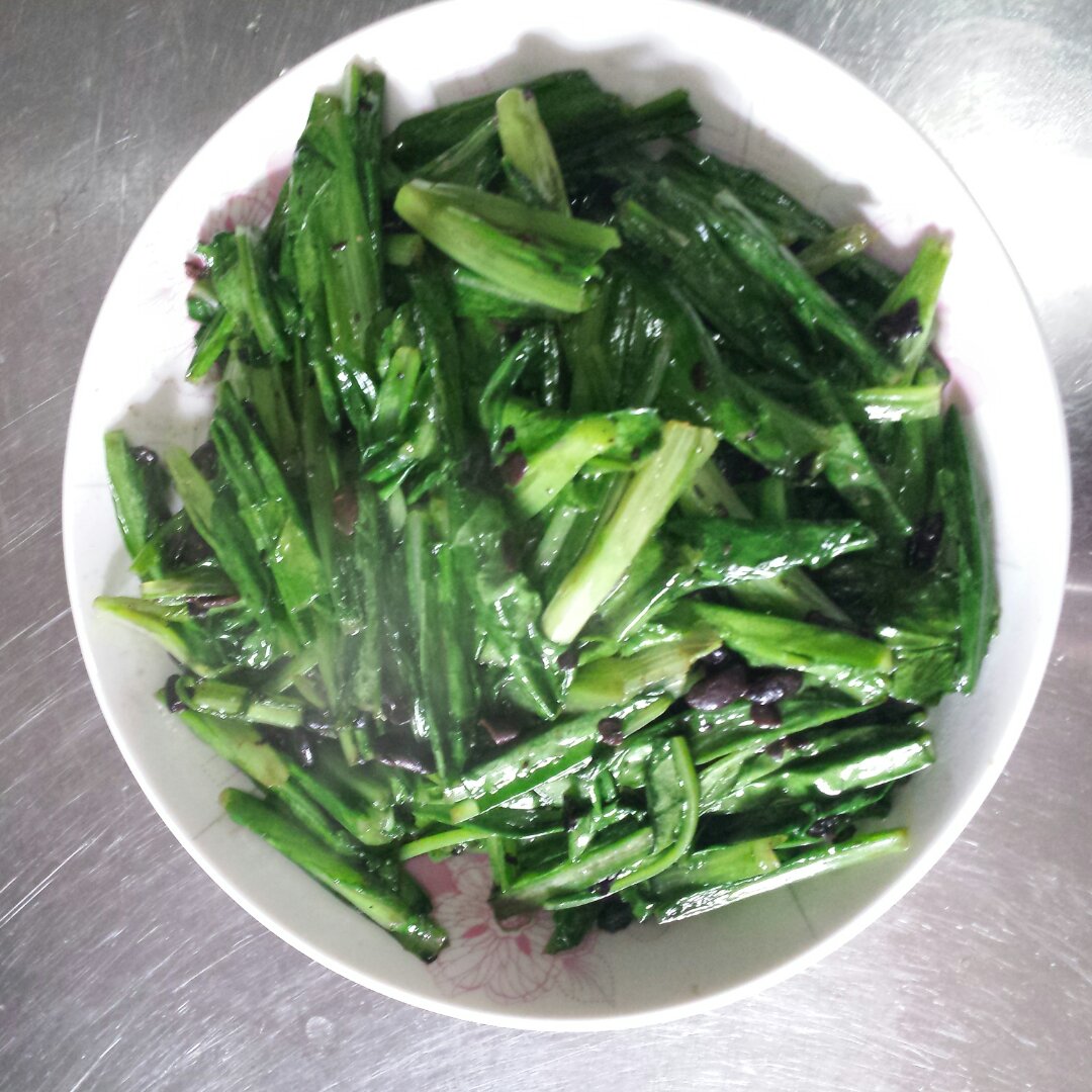 豆豉鲮鱼油麦菜