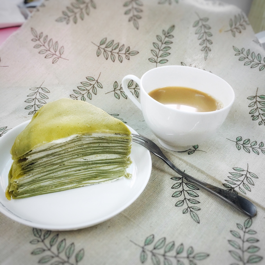 抹茶千层蛋糕（转自Amanda的曼食慢语）