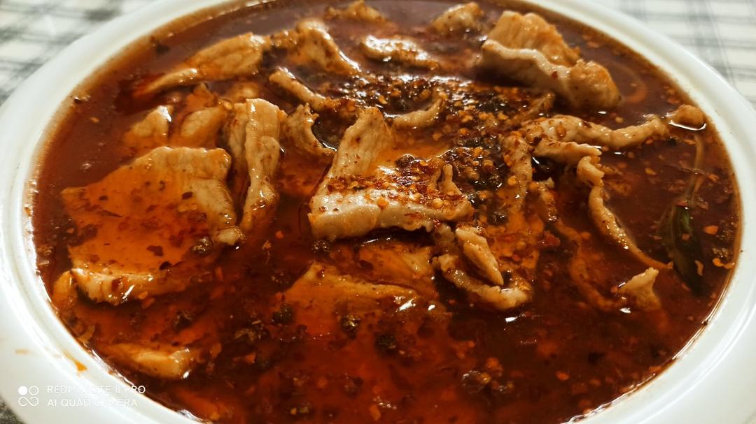 水煮肉片（肯定不翻车）