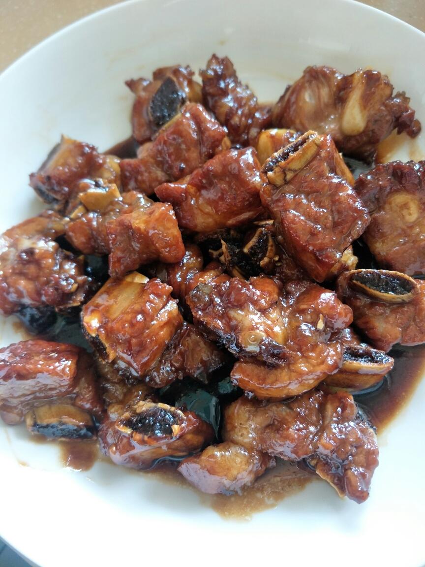 无油糖醋排骨