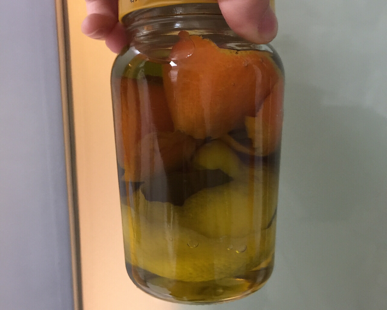 柠檬橙皮橄榄油的做法