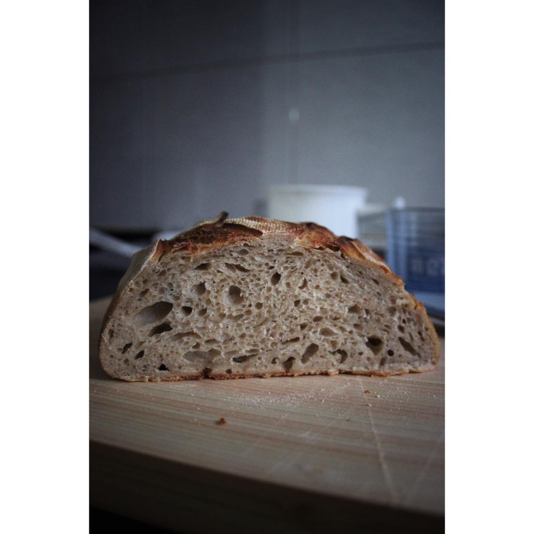 黑麦天然酵种香蕉欧包