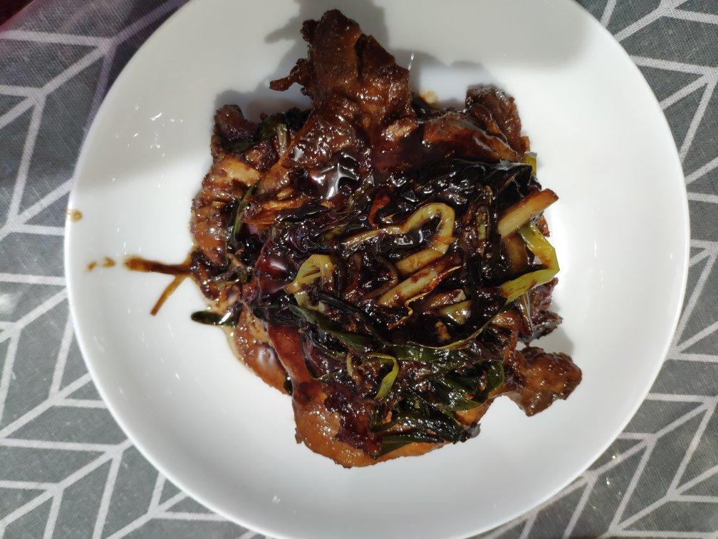 葱烤大排味道嗲，一块大排一碗饭!