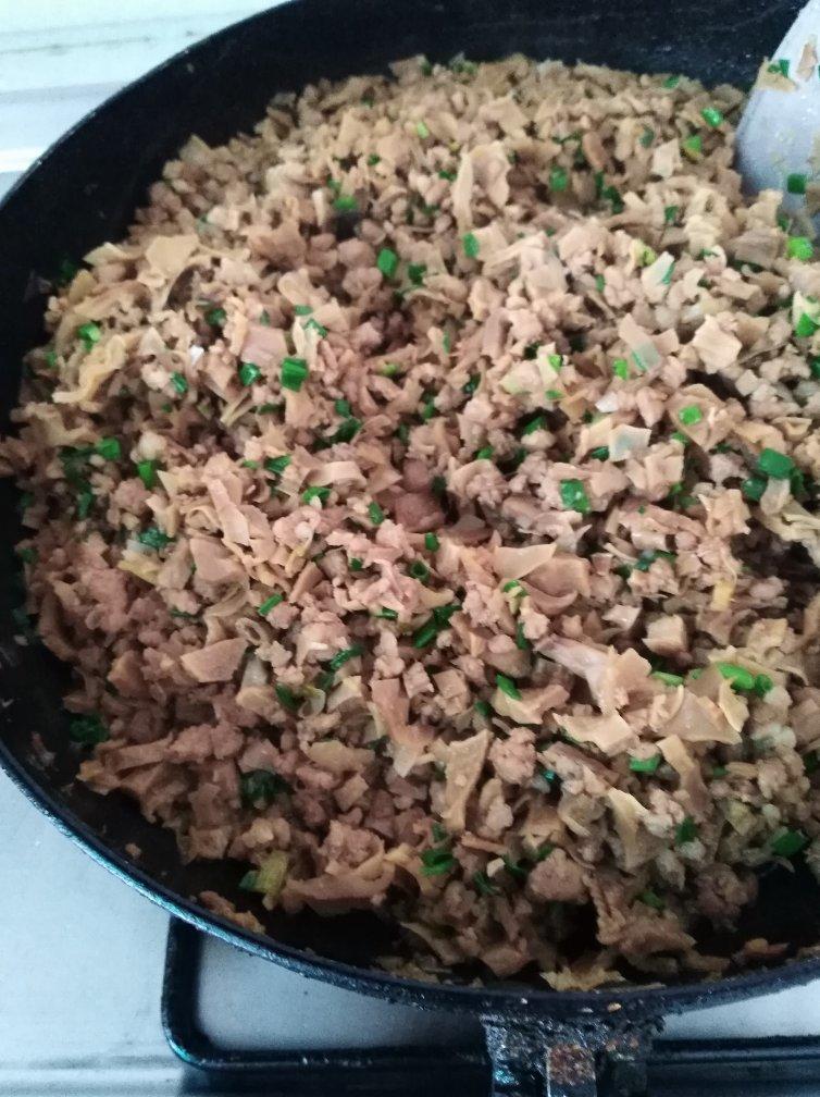 笋干肉末（包子馅）
