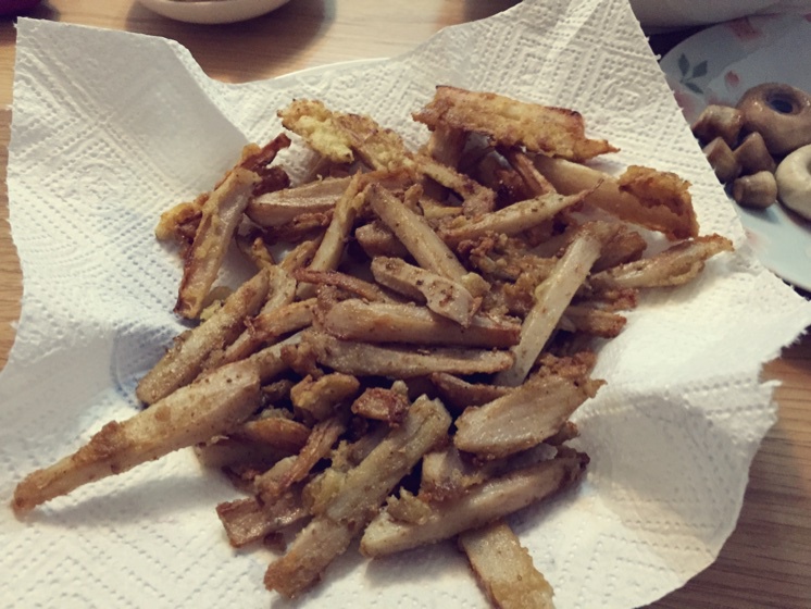 酥香炸藕条