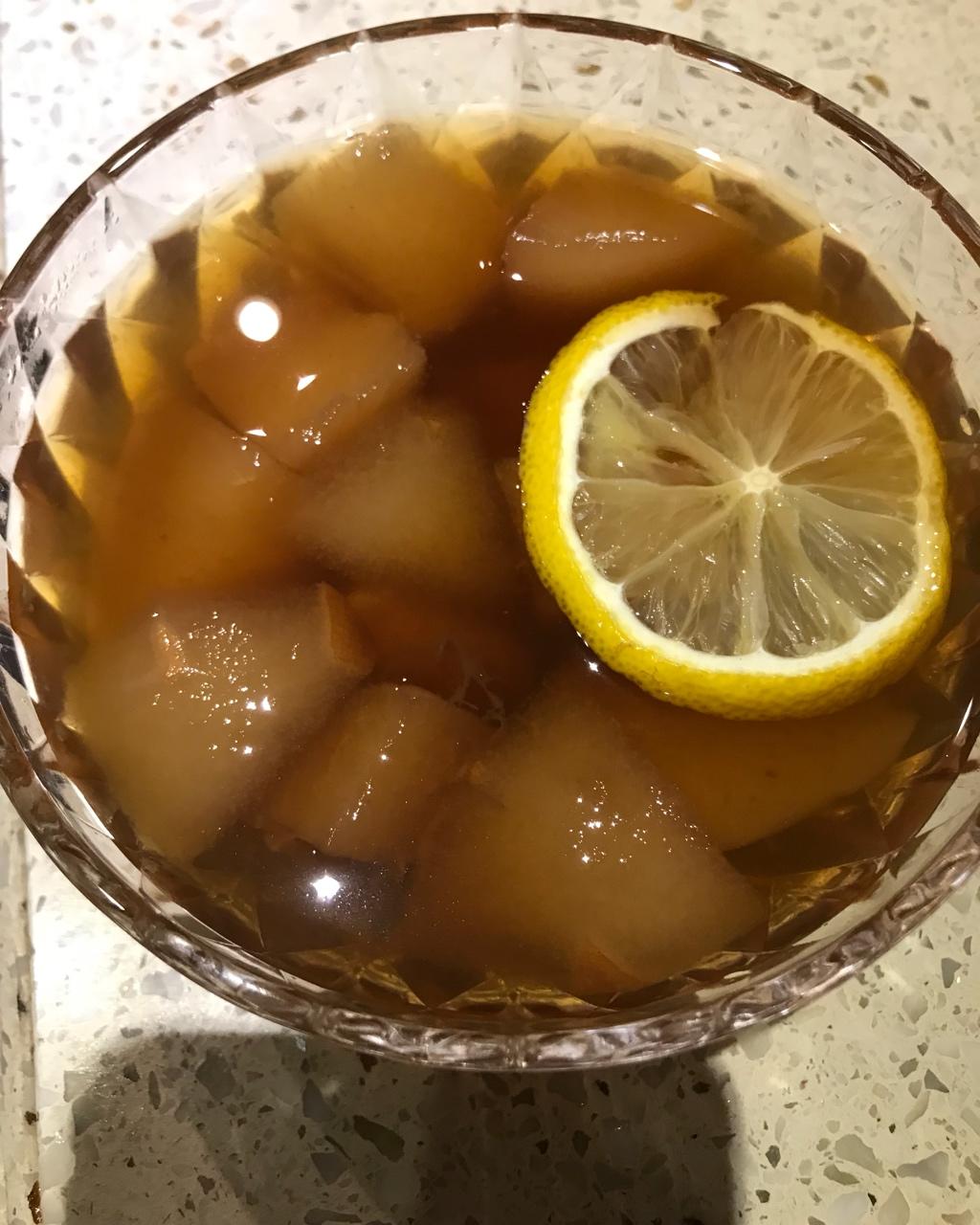 柠檬冰糖梨