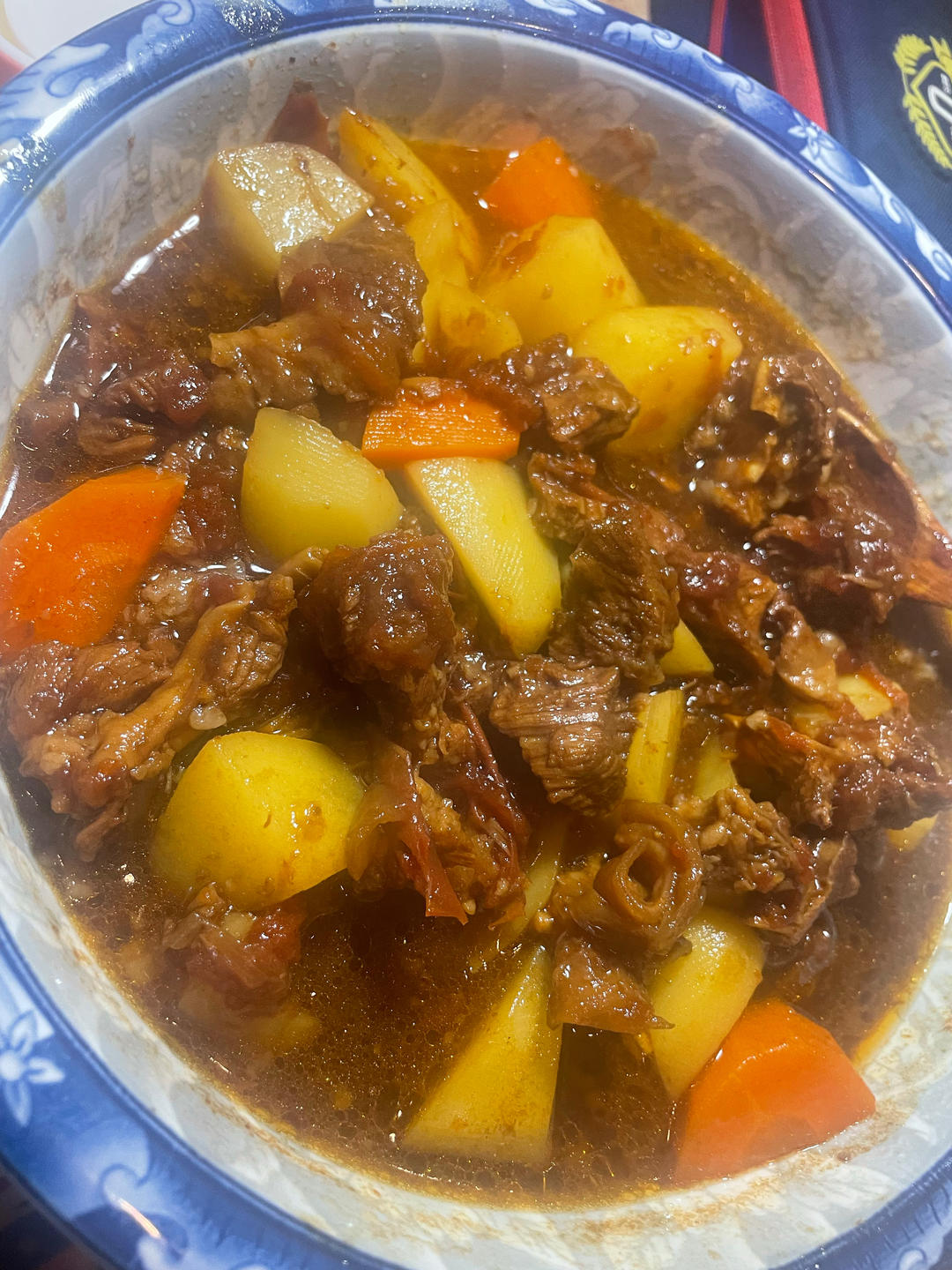 番茄土豆牛腩煲（电饭煲）