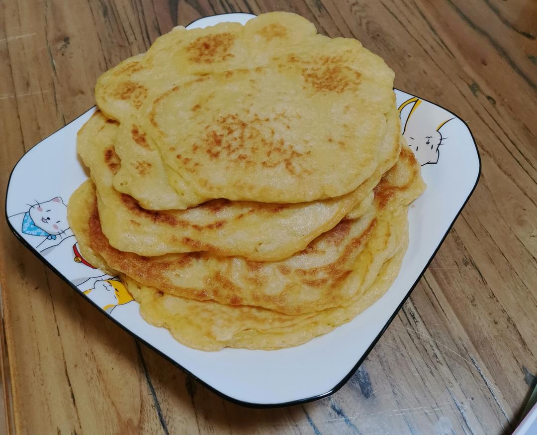 粗粮玉米饼 低脂又健康 松软劲道做法简单 附细节视频详解