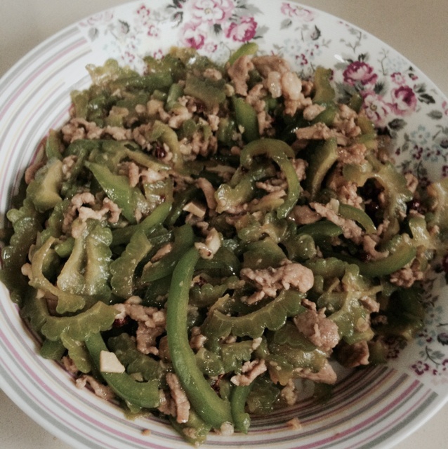 苦瓜肉丝