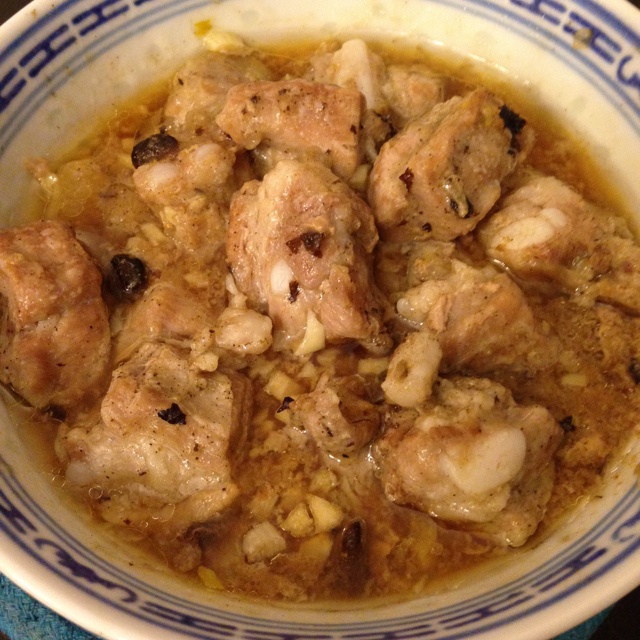 豆豉蒸排骨