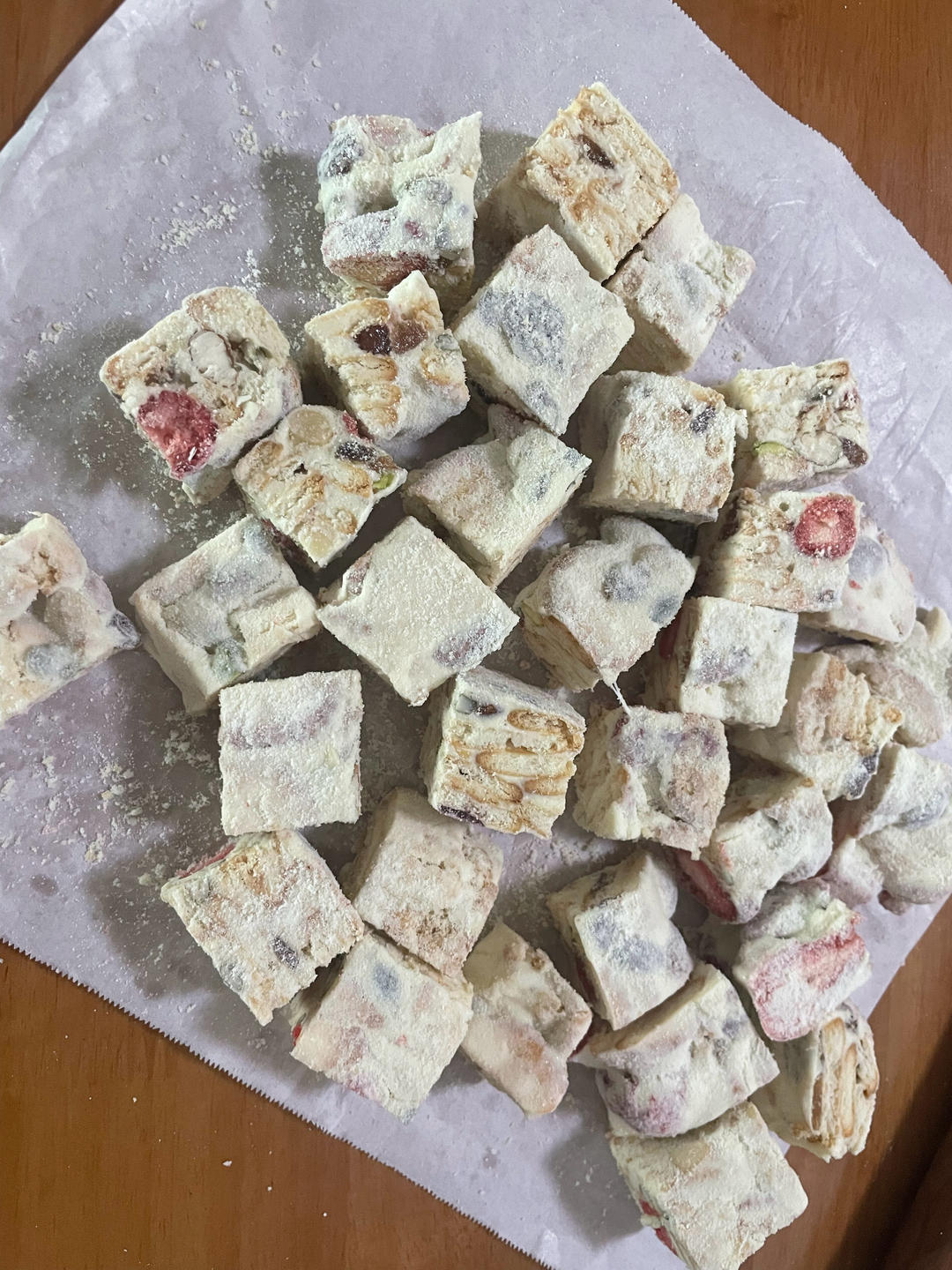 雪花酥（雪花饼，牛轧奶芙，奶酥）