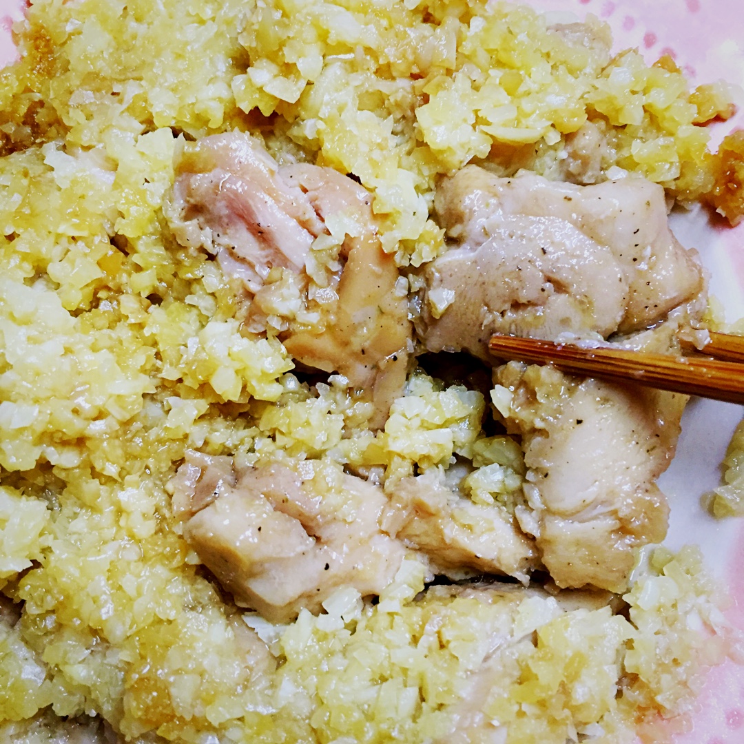 蒜蓉蒸鸡胸（鸡腿）