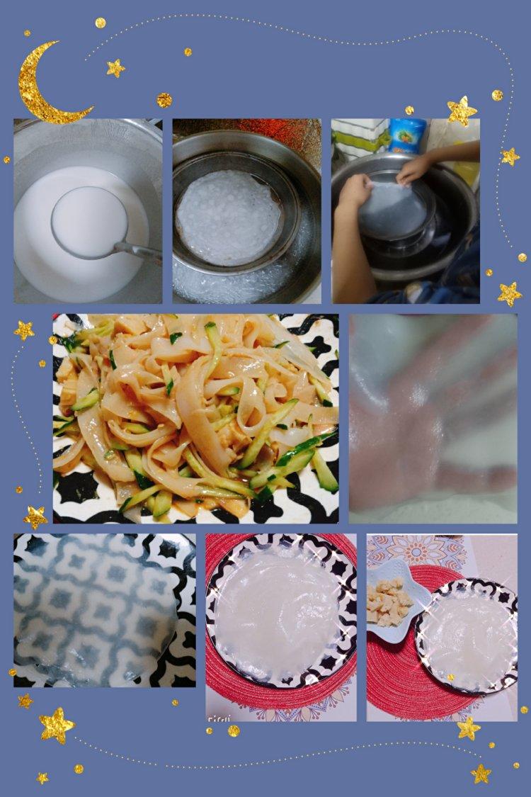 凉皮-家庭自制（告诉你自己做更劲道的秘诀）