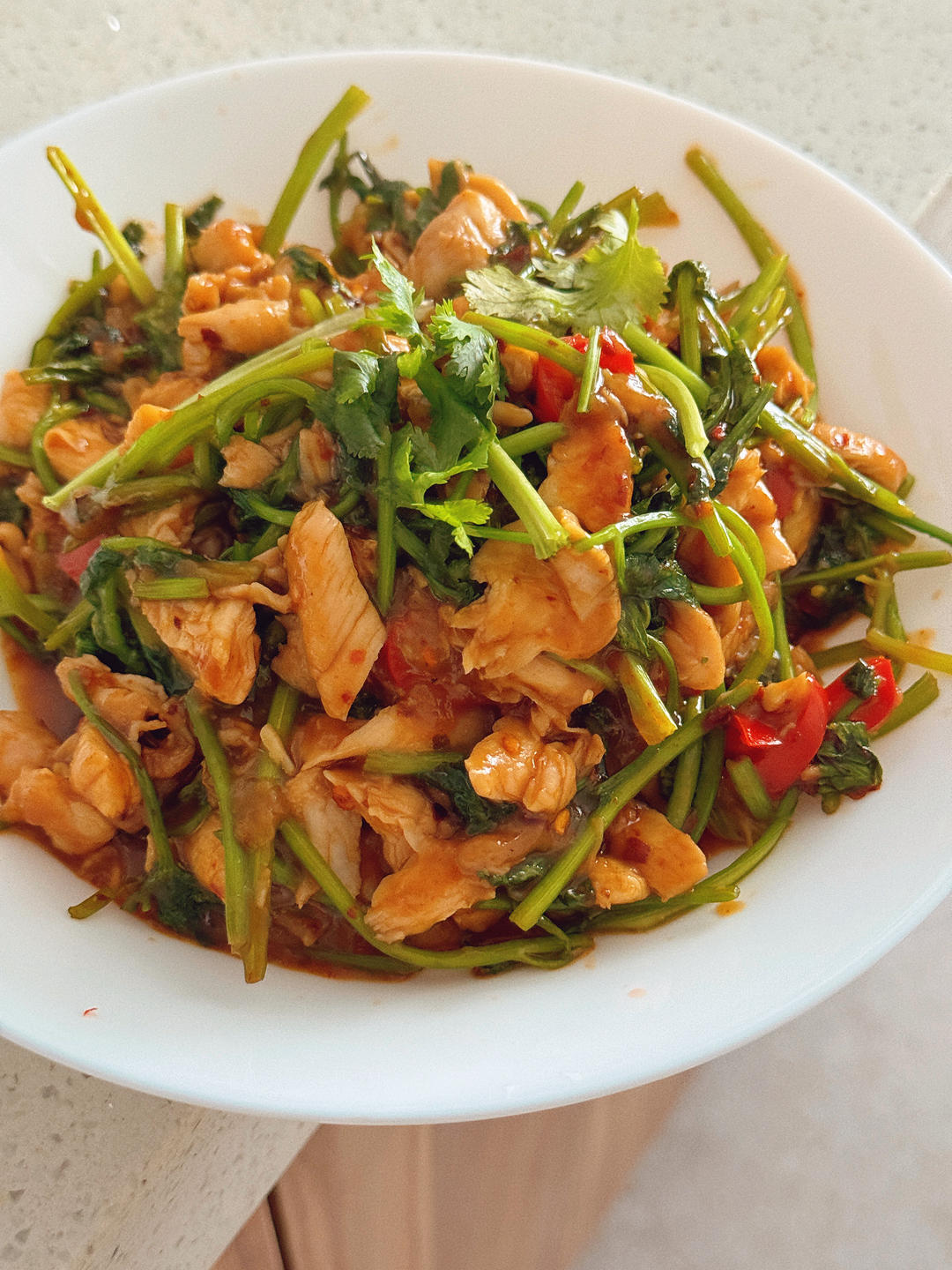 香菜鸡胸肉（低卡版）