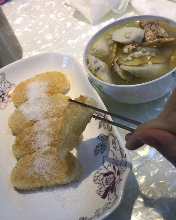 糯米糍粑---江南人叫它糍饭糕！