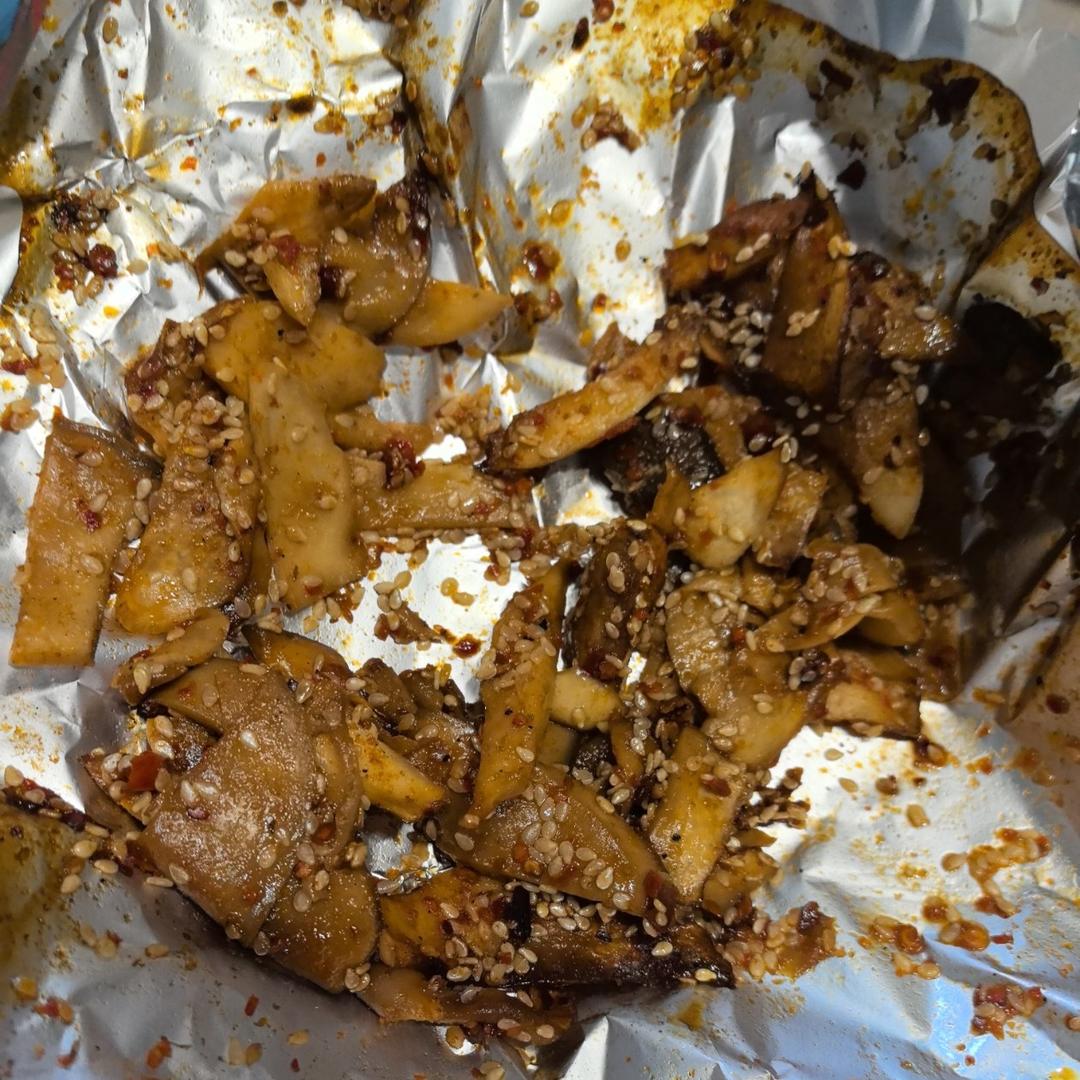 比肉好吃的烤箱烤杏鲍菇