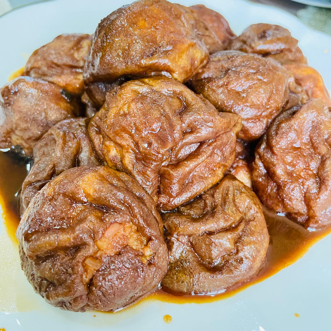 【上海本帮菜】油面筋塞肉（汤汁超下饭）
