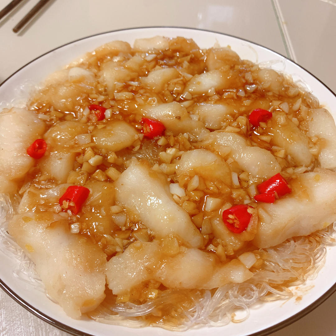 🔥吃不胖❗️蒜蓉粉丝龙利鱼❗️