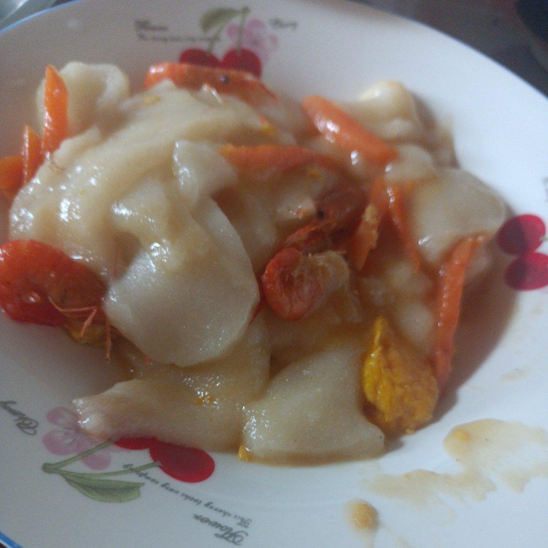 福建炒白粿（就是年糕就是糯米糍粑各种叫法）