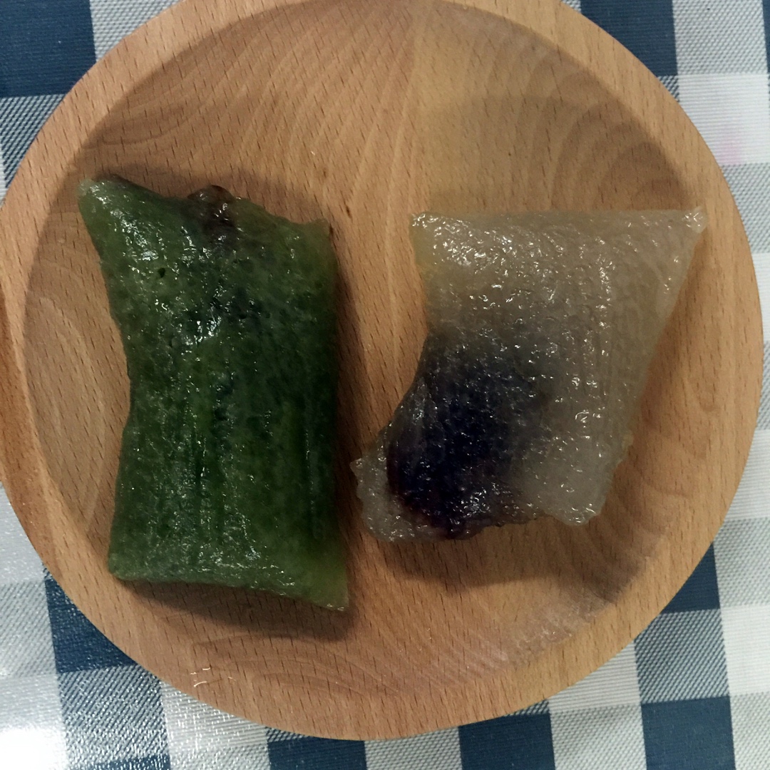 水晶豆沙粽