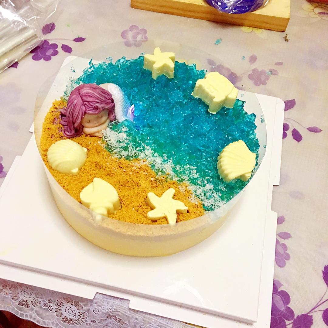 马尔代夫的海洋蛋糕