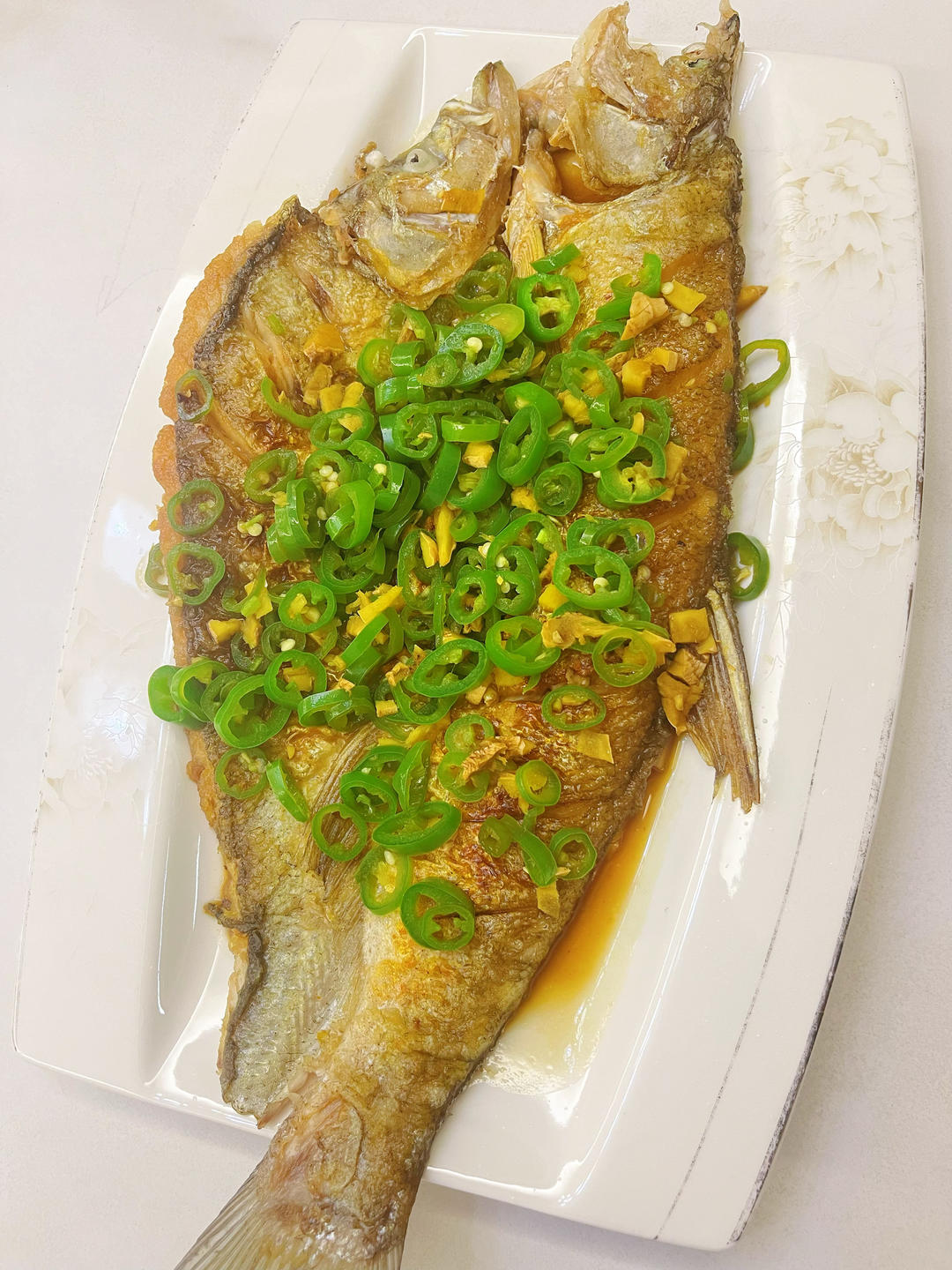 煎焖白鱼
