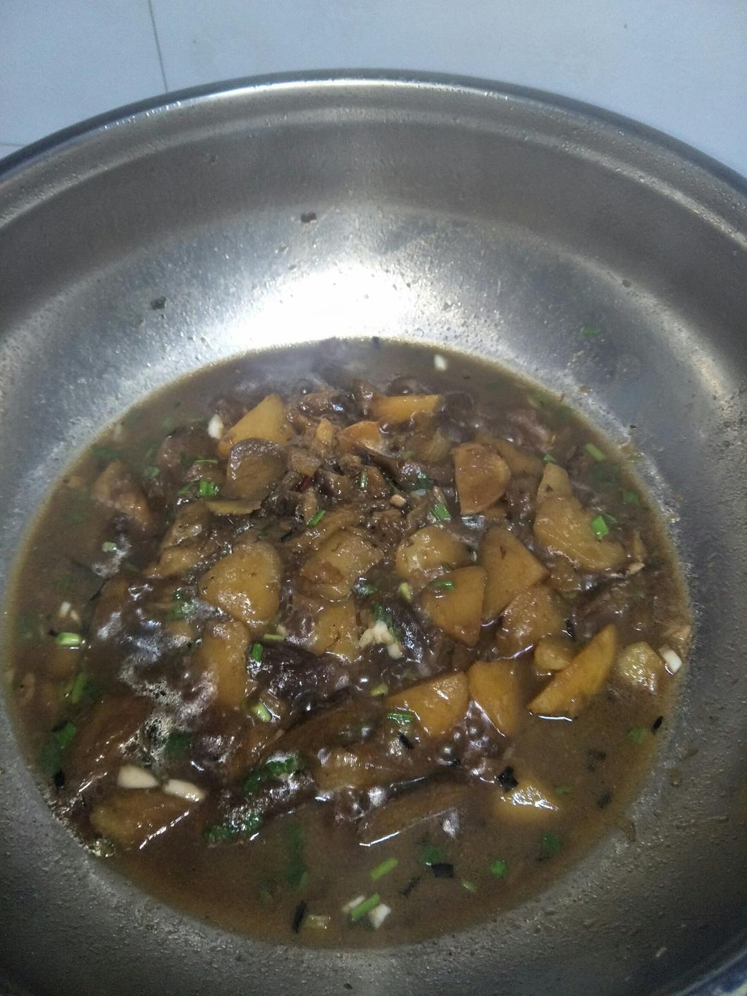土豆炖茄子