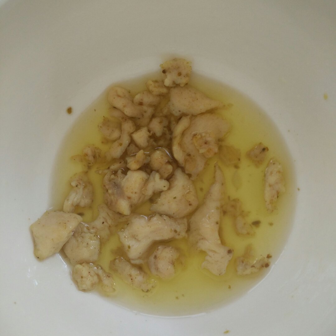 孜然鸡肉粒