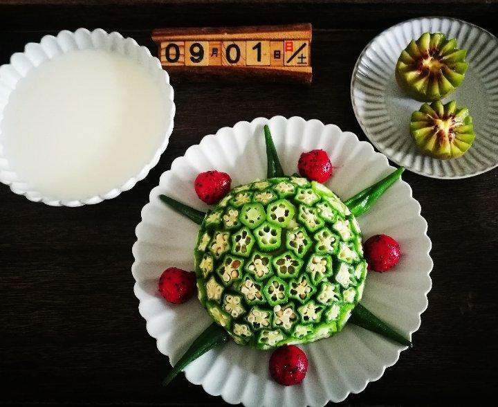 【发现幸福的味道】土豆秋葵碗