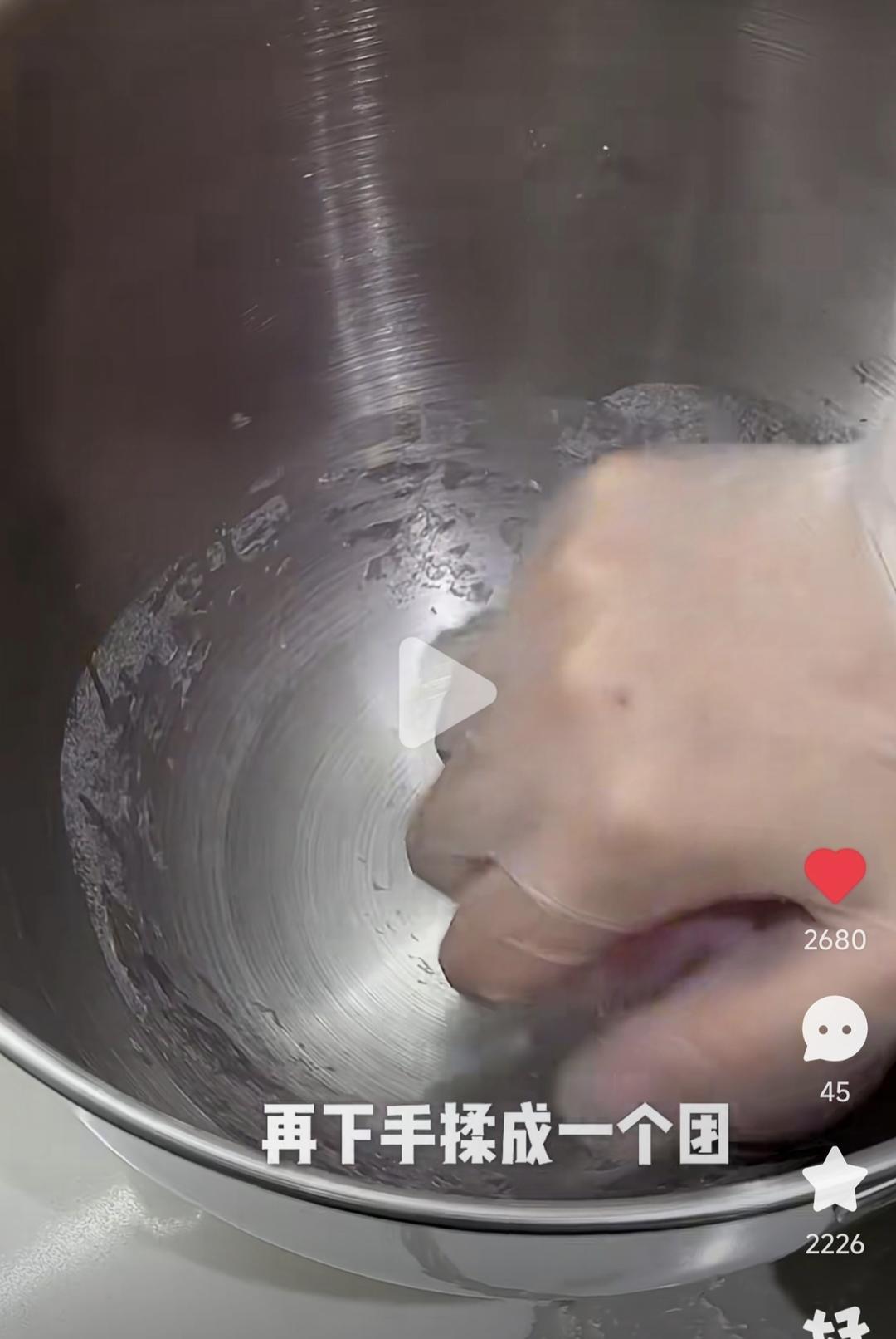 纯奶手撕吐司的做法 步骤1