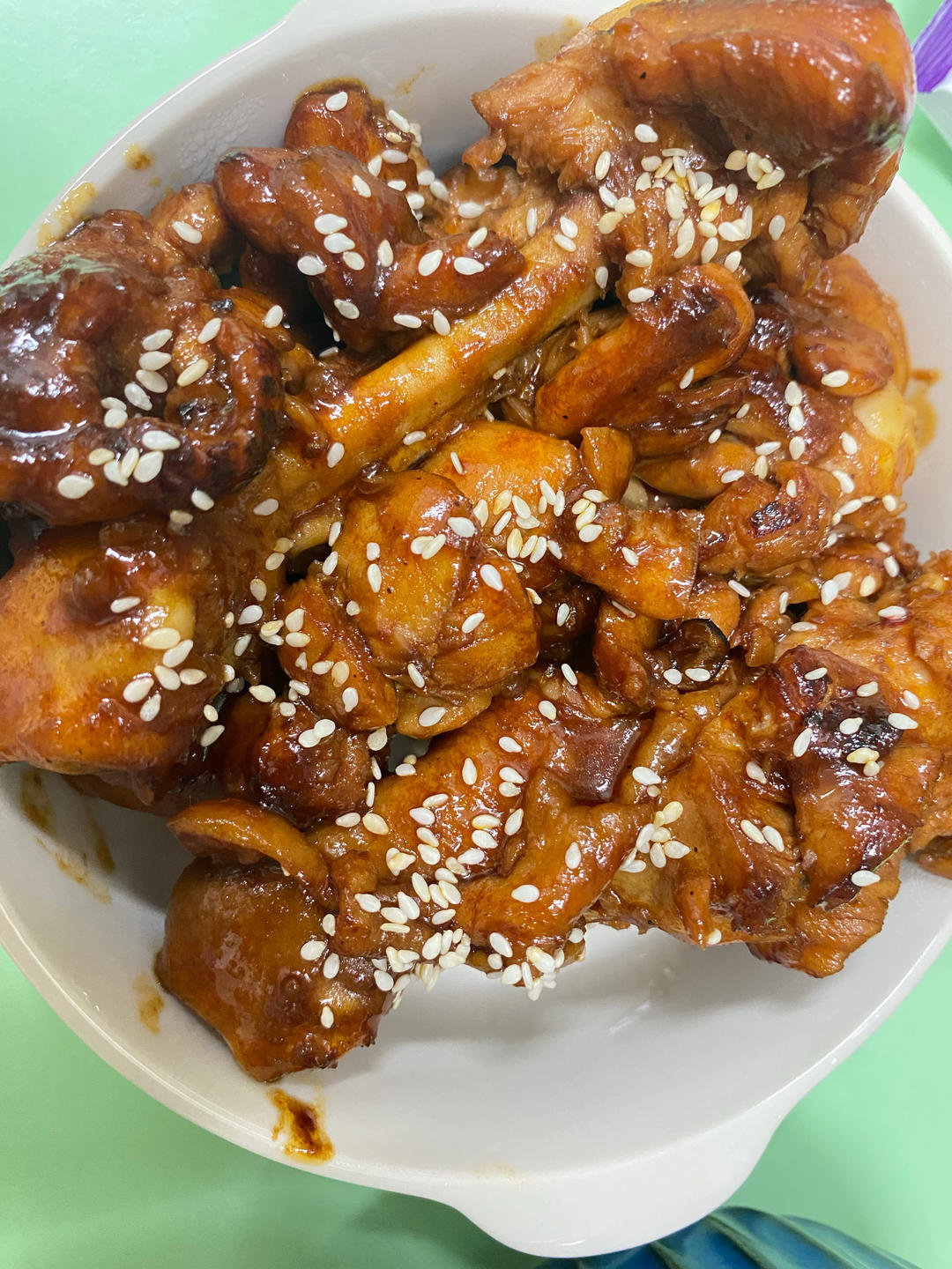 奥尔良鸡腿