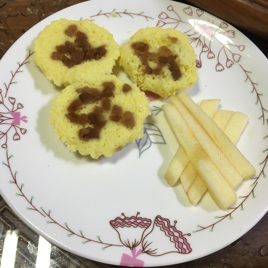 山药鸡蛋糕 宝宝辅食食谱