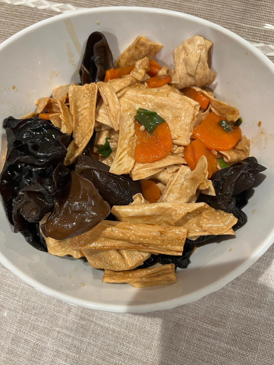 比肉还好吃的烧腐竹