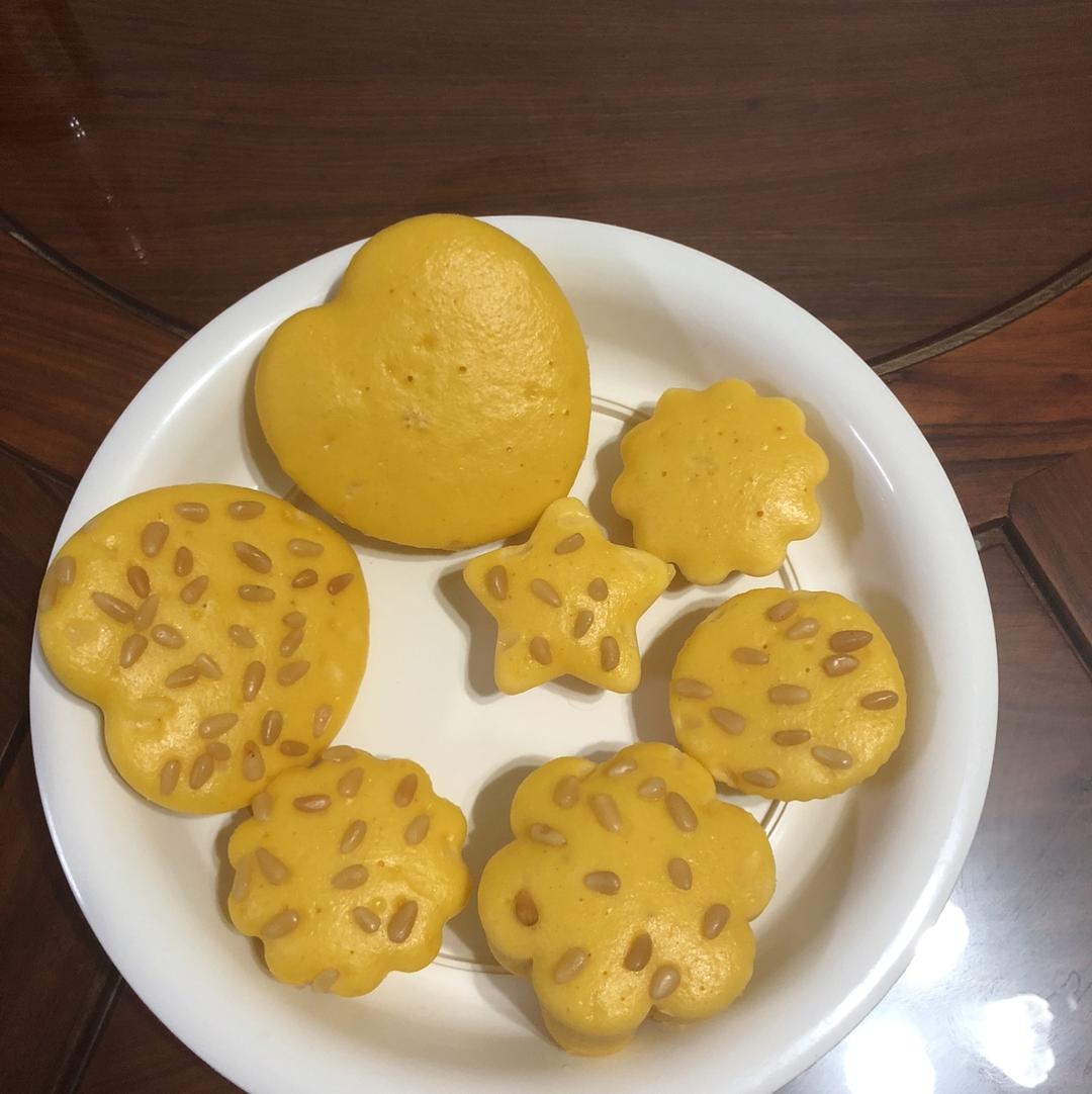 牛奶玉米面发糕