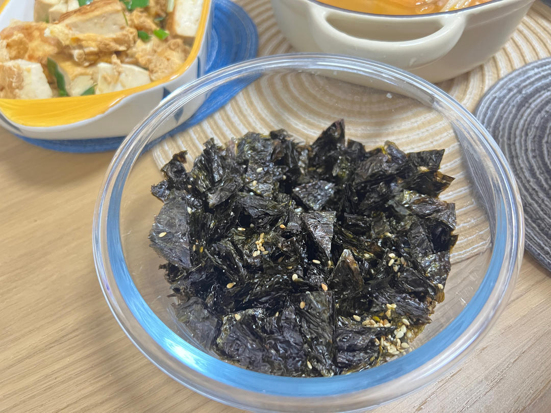 紫菜自制海苔