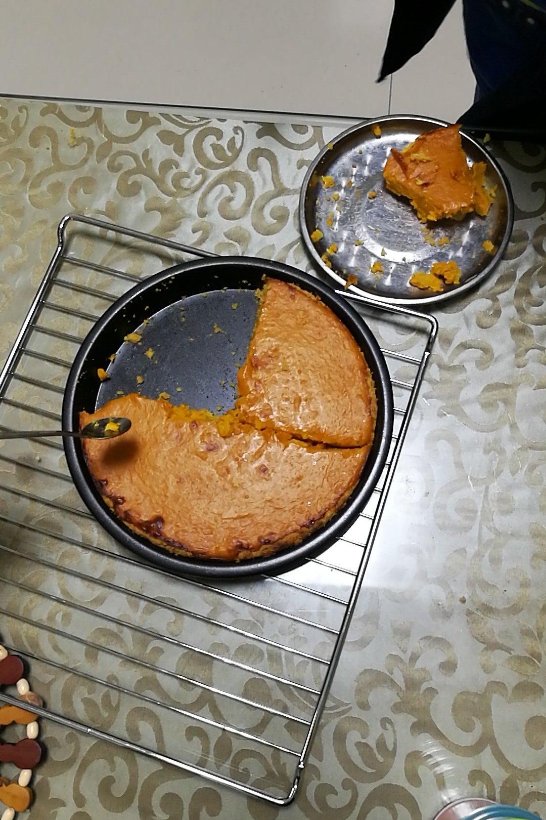 秋季时令小甜品——奶香南瓜派