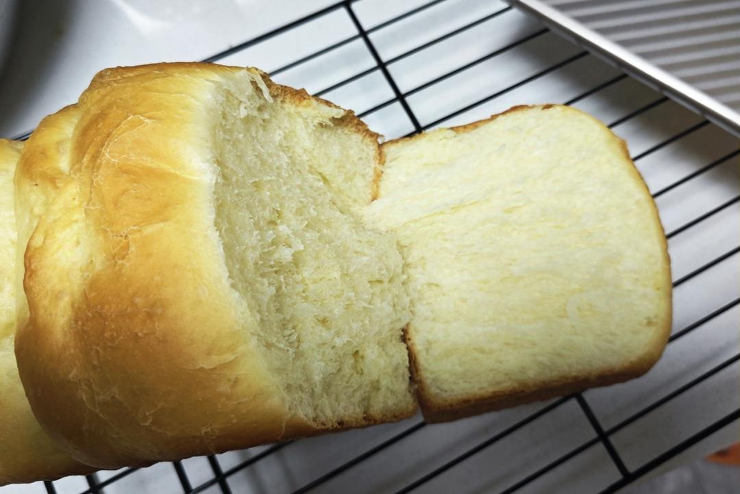 夺命软吐司(๑´ڡ`๑)超软拉丝极速方便的一次发酵吐司