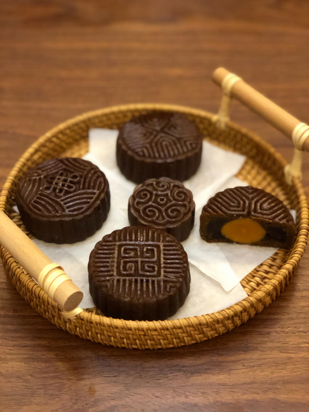 香到炸天的黑糖月餅