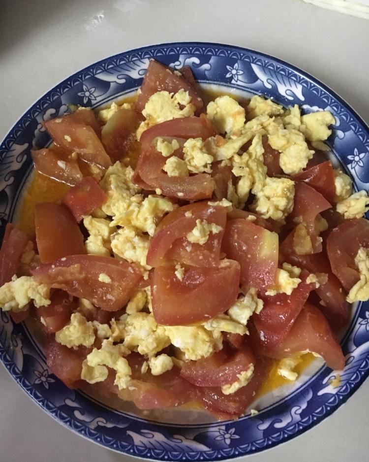 西红柿炒鸡蛋（嫩滑版）