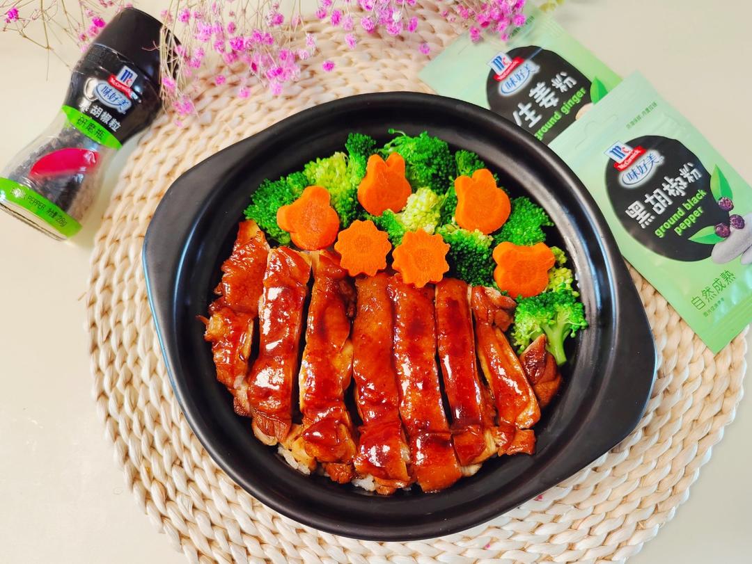 味好美干饭王照烧鸡腿饭