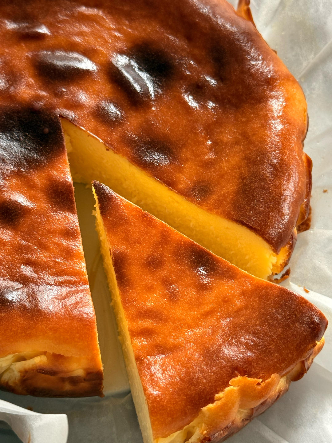 巴斯克芝士蛋糕『最简单的蛋糕』零失败🔥芝士控