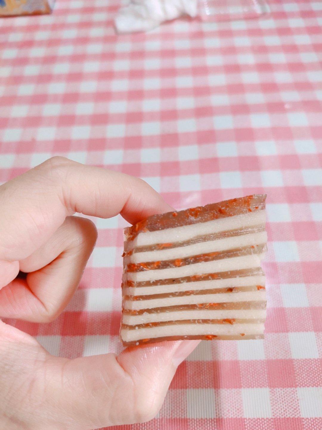 桂花椰汁千层糕(马蹄糕)