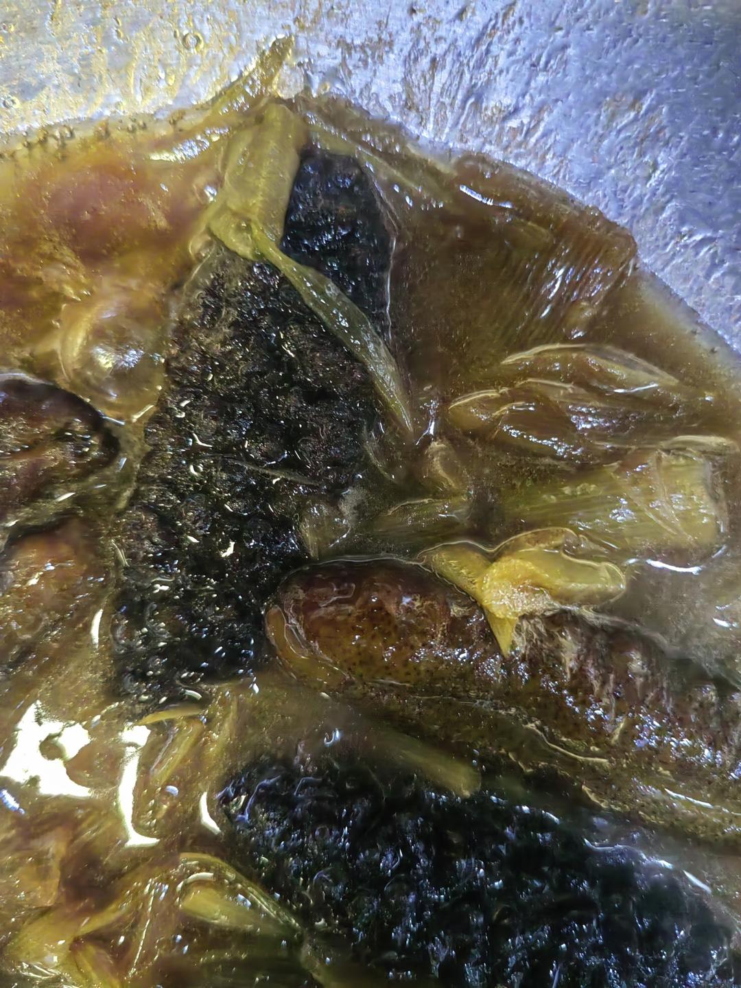 家庭版葱烧海参