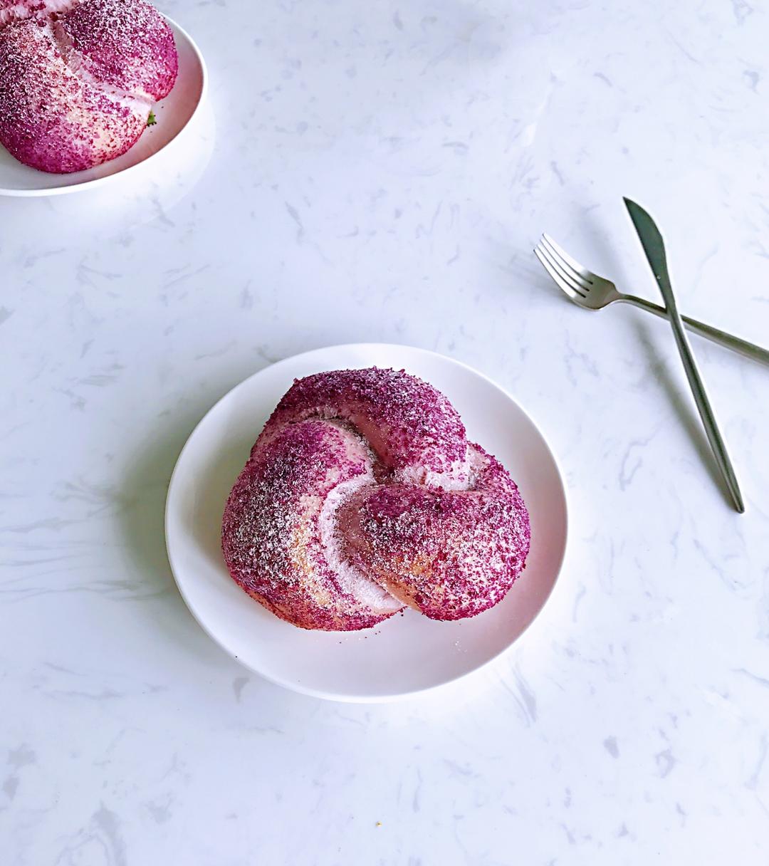 薯你最花心—紫薯无油软面包