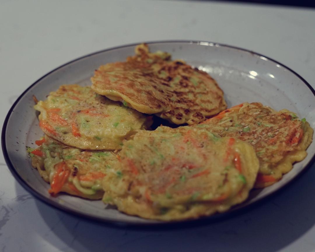 西葫芦胡萝卜鸡蛋饼的做法