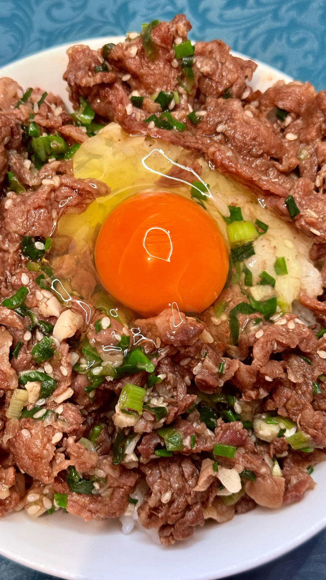 绝美味的牛排吃法‼️盐葱酱牛排盖饭