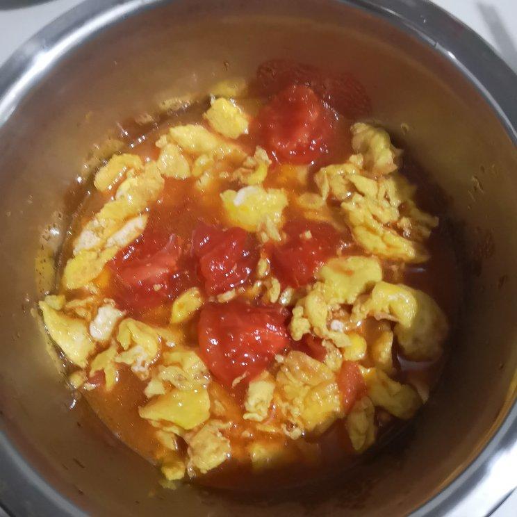 ㊙️一人食|饭店风味番茄炒蛋做法揭秘